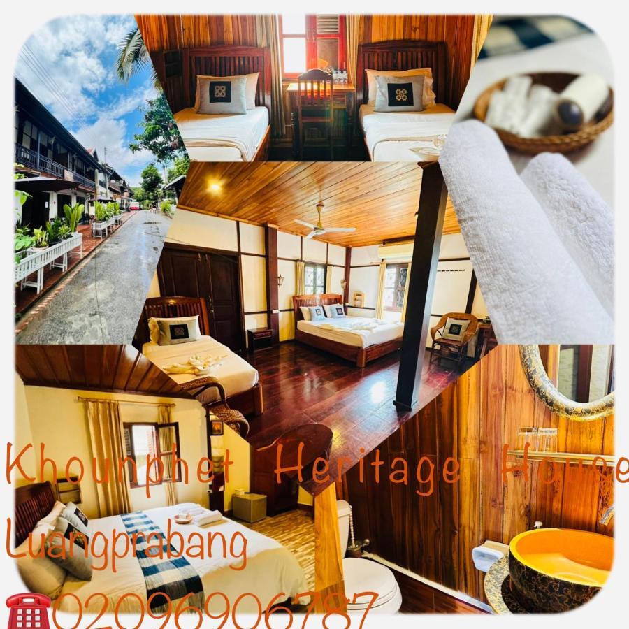Khounphet Heritage House Luang Prabang Dış mekan fotoğraf